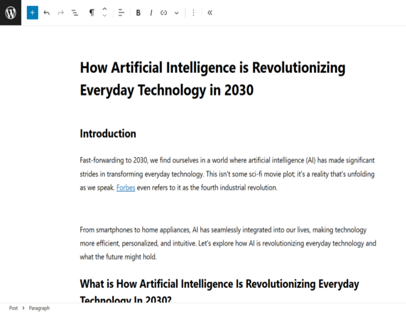 AI Article Generator